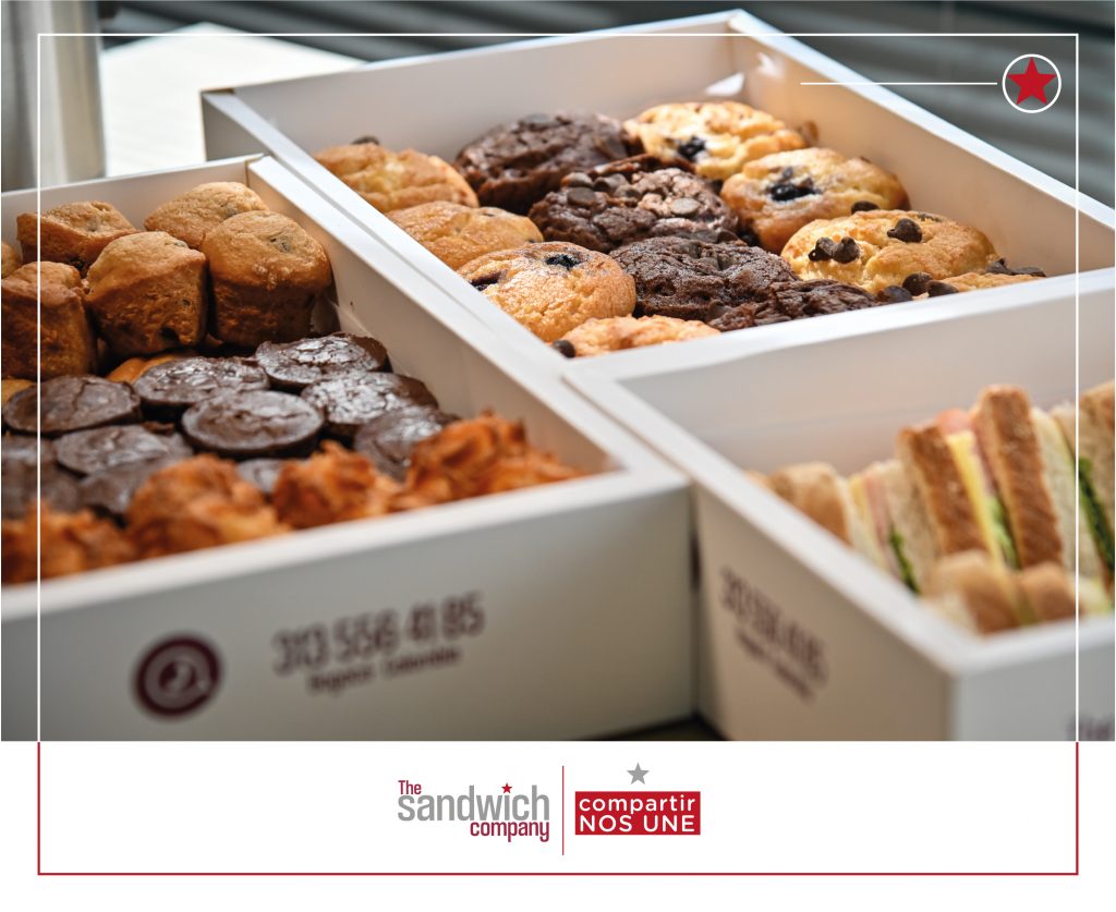 Refrigerios empresariales para reuniones y eventos