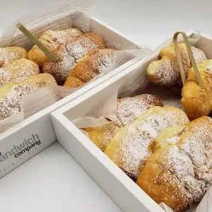 Caja de Croissant de Almendras y nuez