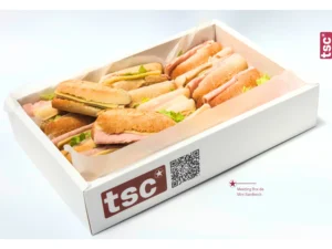 Pasabocas gourmet para reuniones corporativas