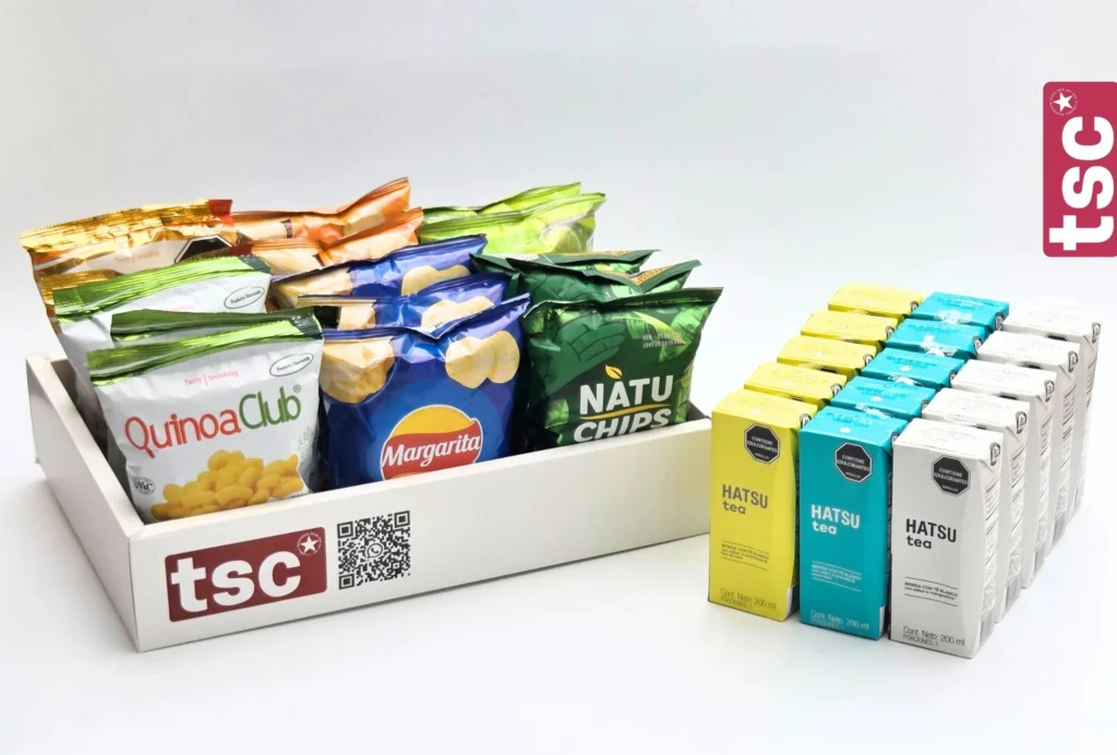 Snack Box & bebidas para empresas