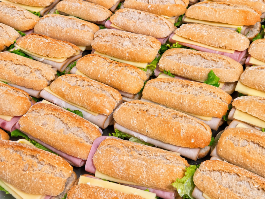 Mini sandwich en Pan Ciabatta