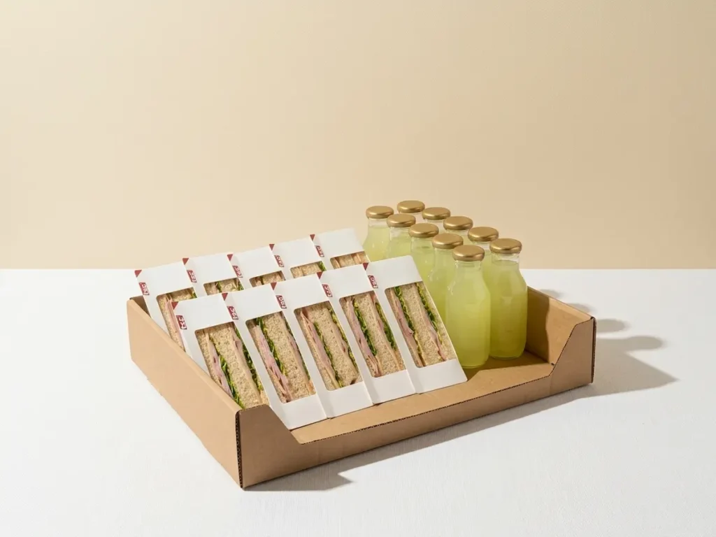 Caja de Sandwich & Limonada