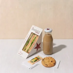 Sandwich de Jamón & Queso, Milo y Galleta